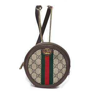 Gucci Gg Supreme Web Mini Ophidia Round #230926G79B